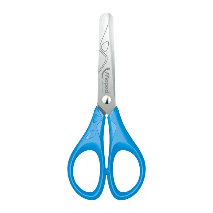 Tijera punta redonda 13 cm Maped Azul