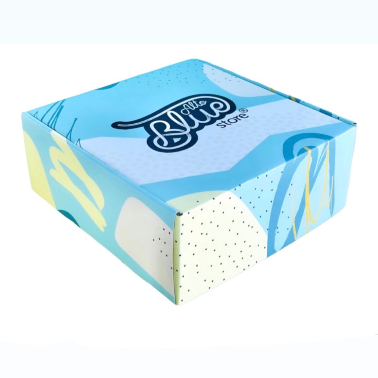 Arma tu propio Box - Caja dura para regalo Celeste grande