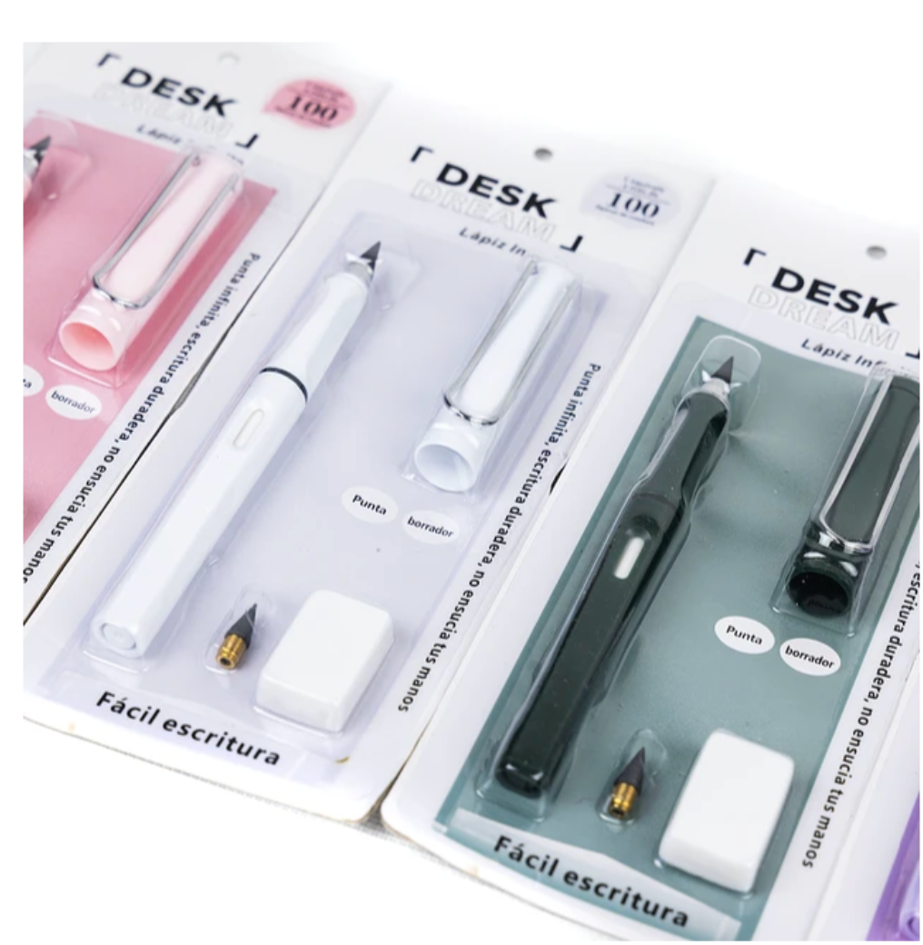 Box Myeik celeste lápices y accesorios