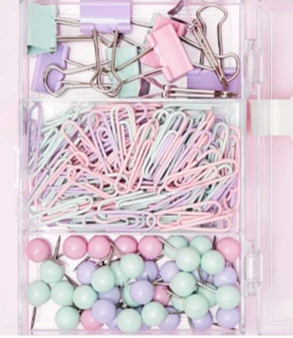 Box Gokarna morado accesorios escritorio