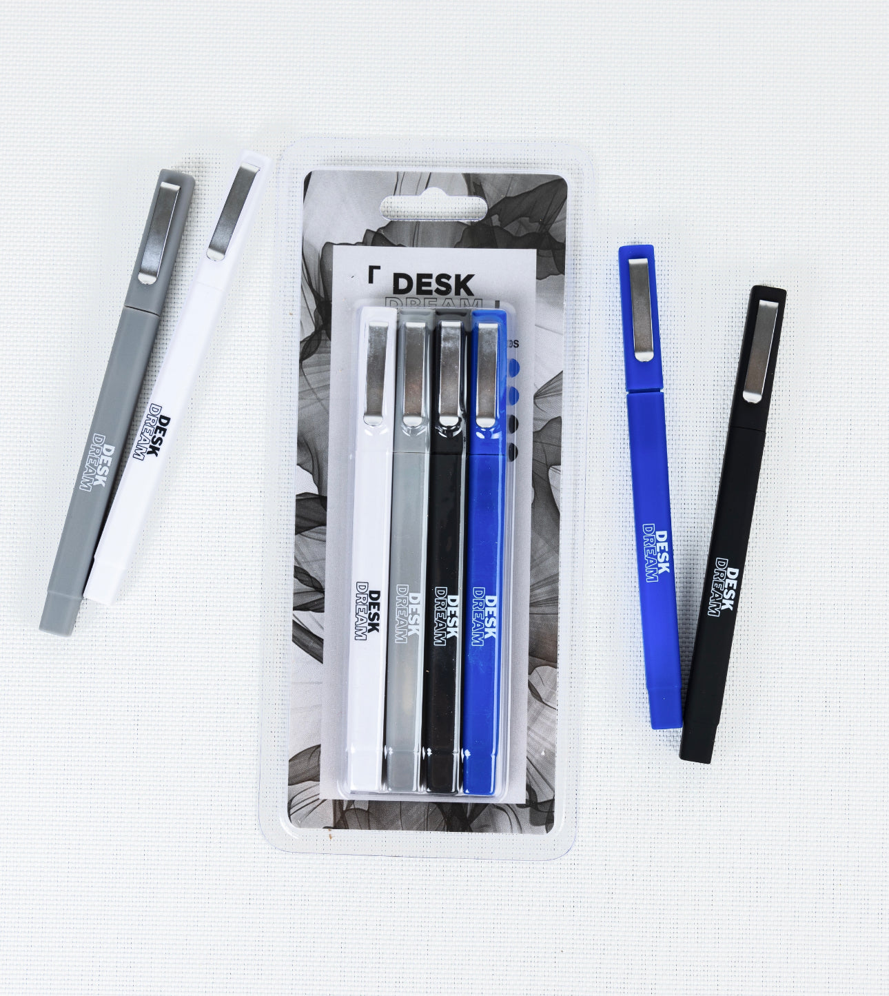 Set de 4 lápices Bolígrafos Desk Dream