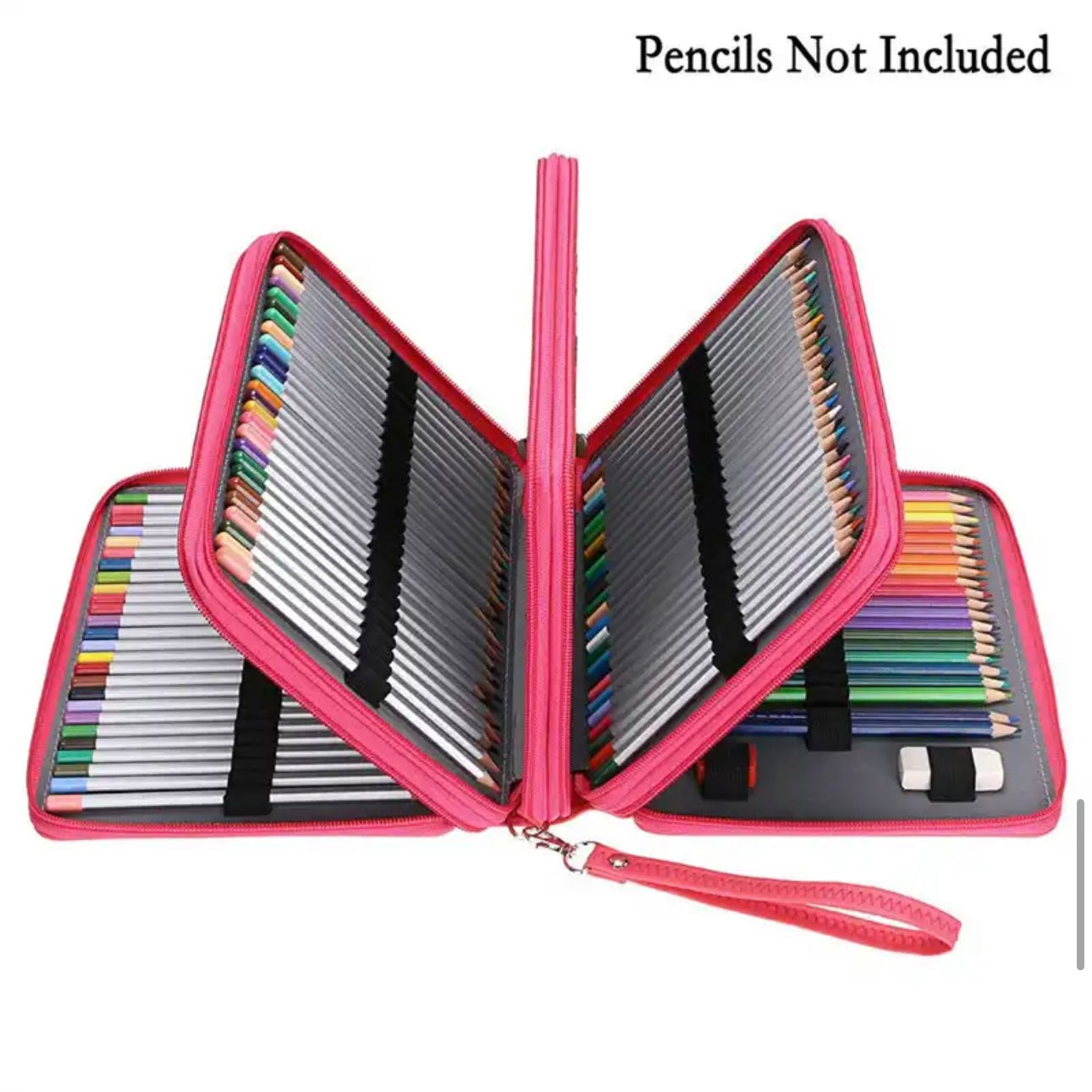 Maleta para 200 lápices, 6 colores