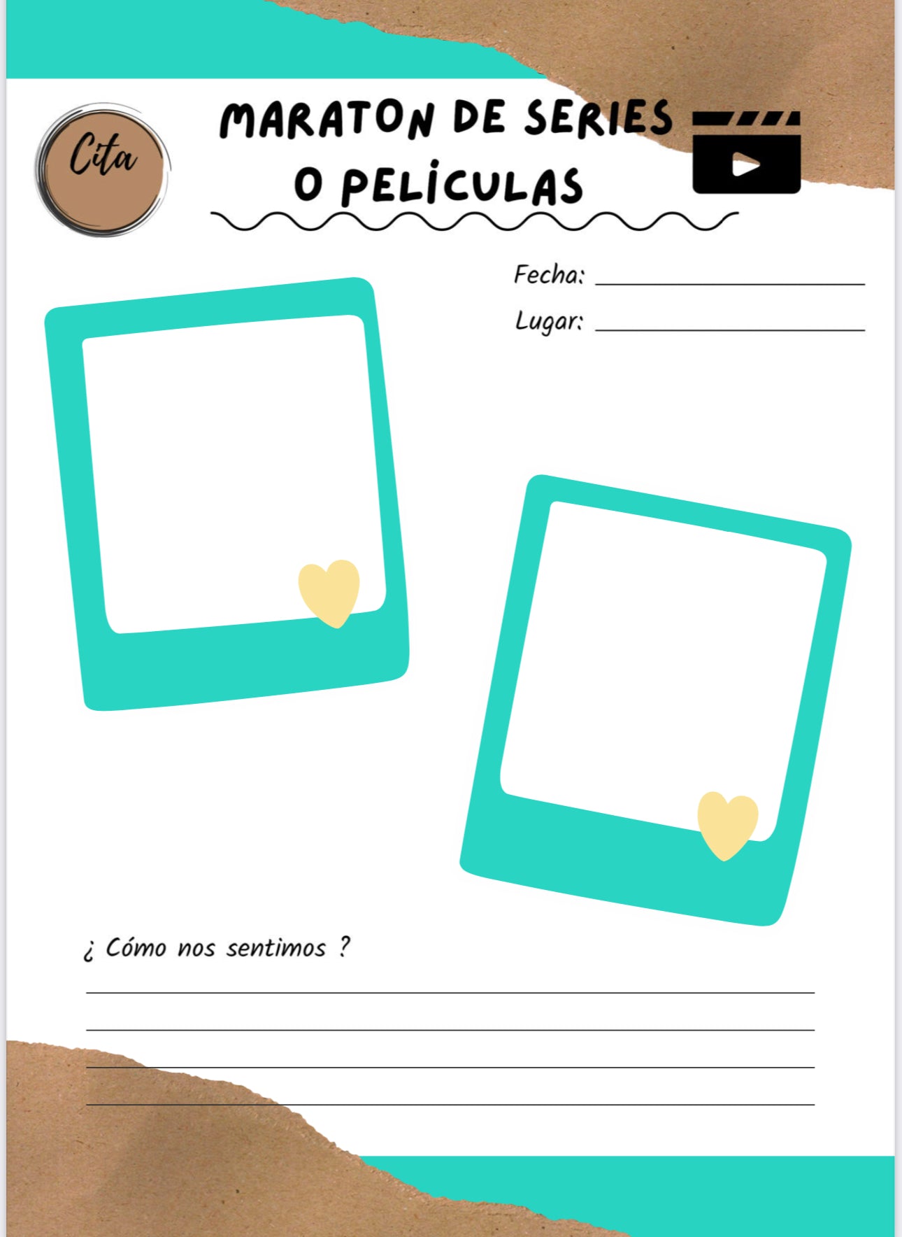 100 CITAS JUNTO A TI ! HERMOSO LIBRO IMPRESO. 