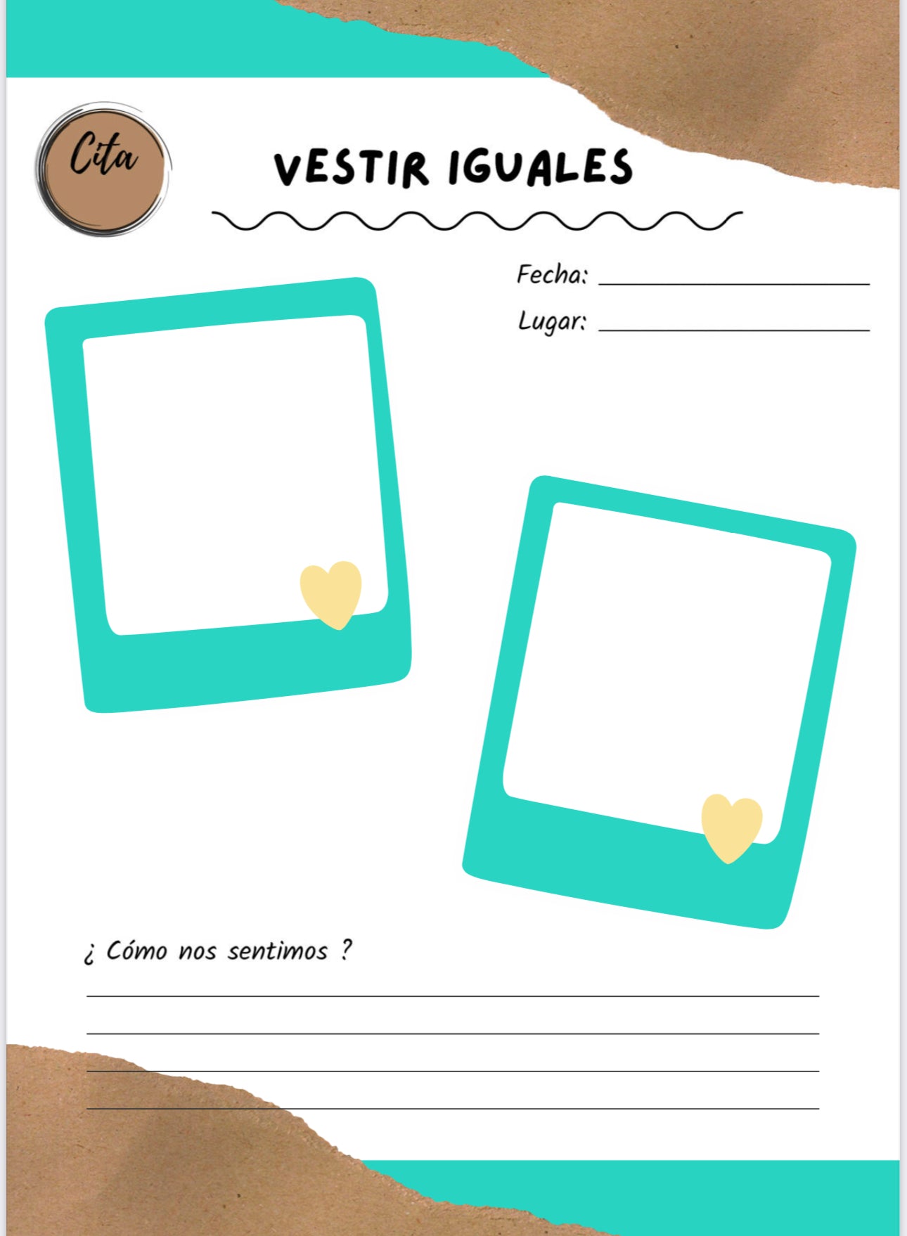 100 CITAS JUNTO A TI ! HERMOSO LIBRO IMPRESO. 