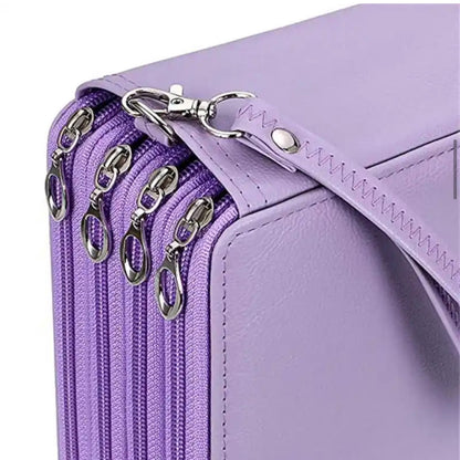 Maleta para 200 lápices, 6 colores