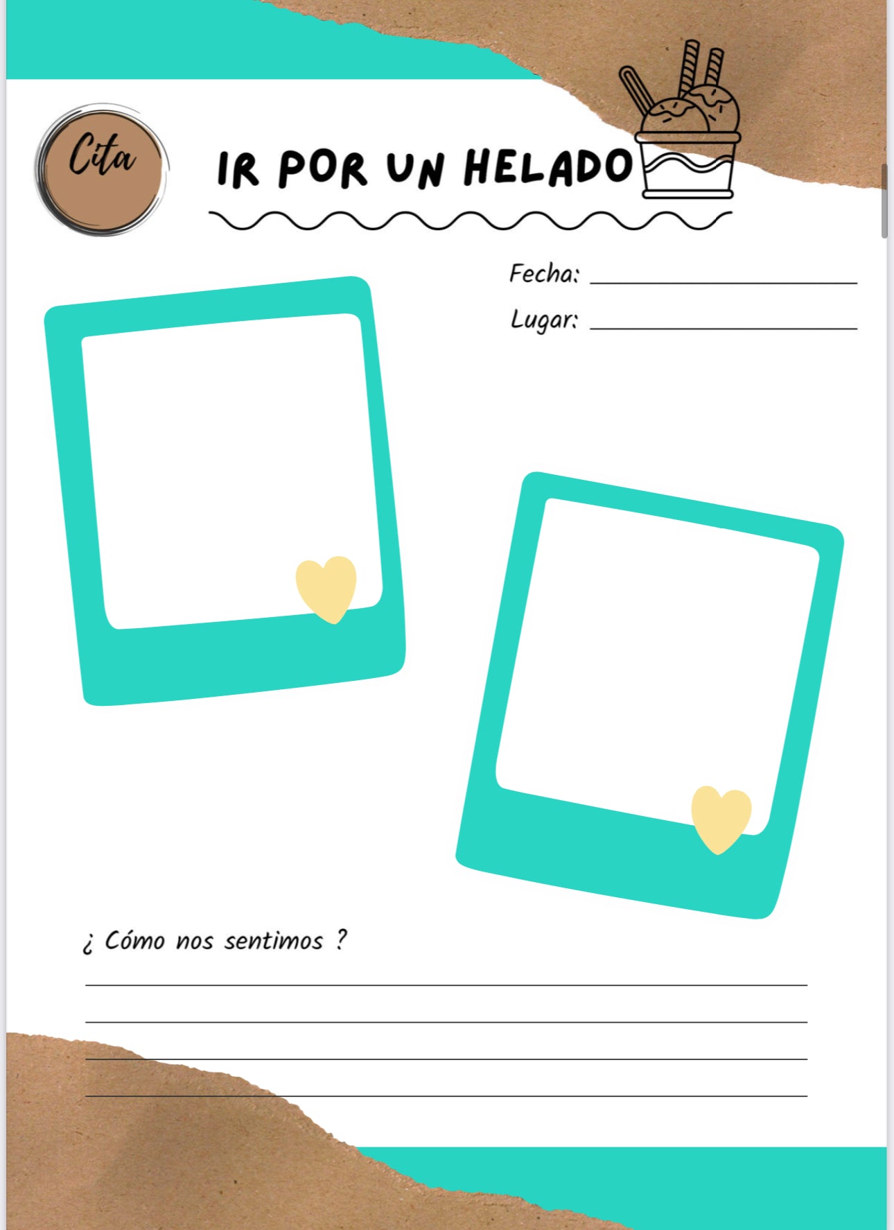 100 CITAS JUNTO A TI ! HERMOSO LIBRO IMPRESO. 