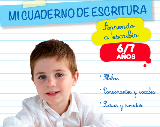 CUADERNO KIDS APRENDER A ESCRIBIR