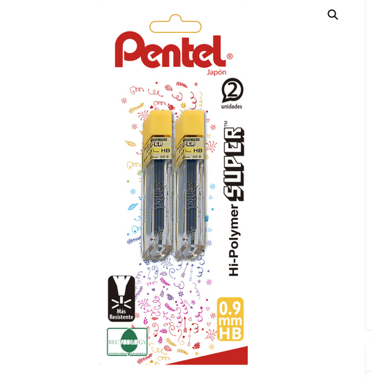 2 Set Mina HB 0,9 mm Pentel
