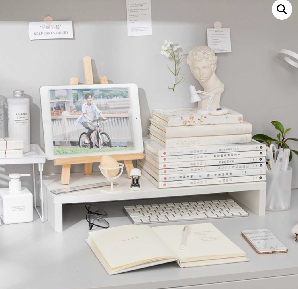 Organizador escritorio - Elevador De Monitor Madera