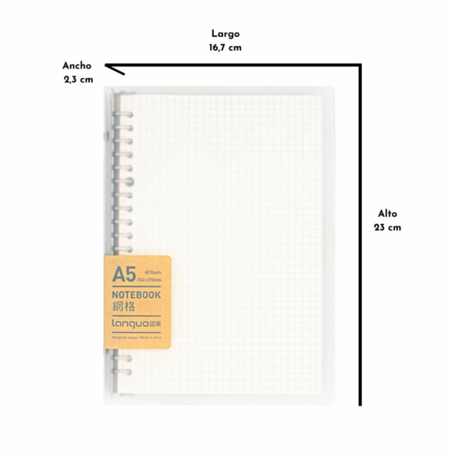 Binder Cuaderno Cambia Hoja A5