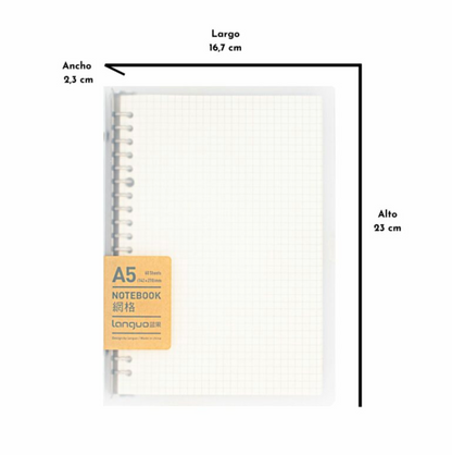Binder Cuaderno Cambia Hoja A5