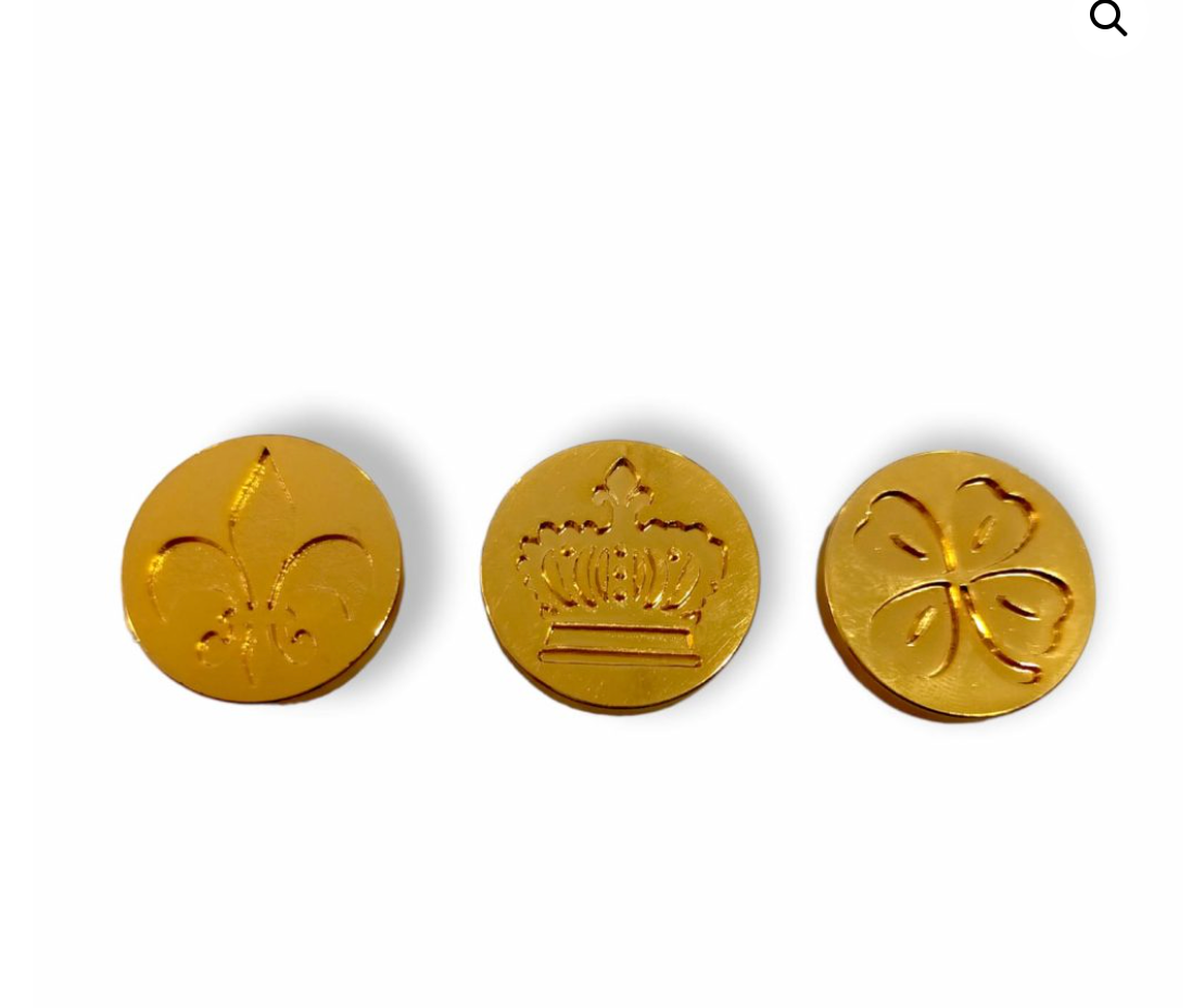 Set De 3 Sellos Para Cera