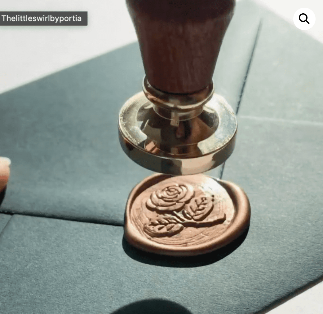 Set De 3 Sellos Para Cera