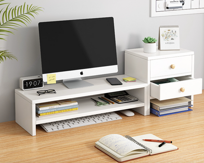 Organizador escritorio DOBLE REPISA - Elevador De Monitor 