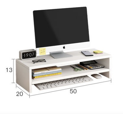 Organizador escritorio DOBLE REPISA - Elevador De Monitor 