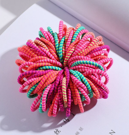 Set 150 Colets elástico para el pelo 