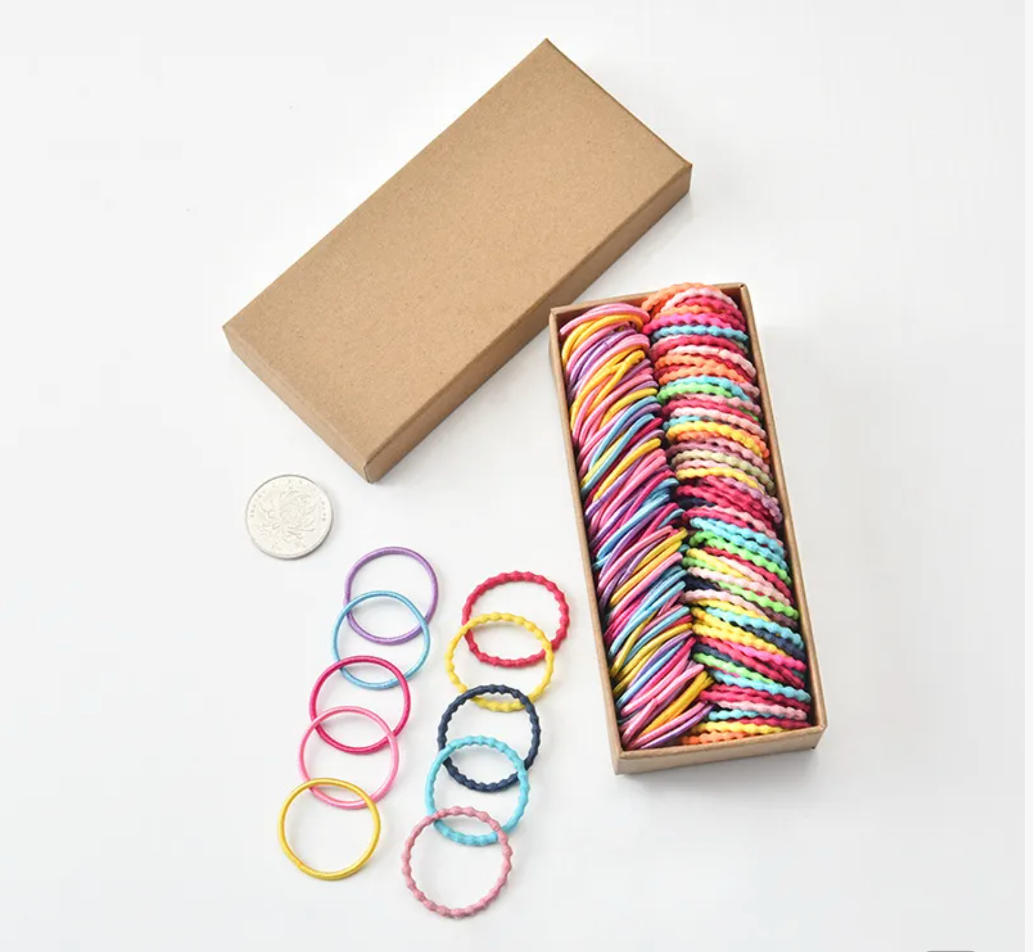 Set 150 Colets elástico para el pelo 