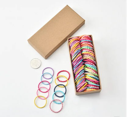 Set 150 Colets elástico para el pelo 