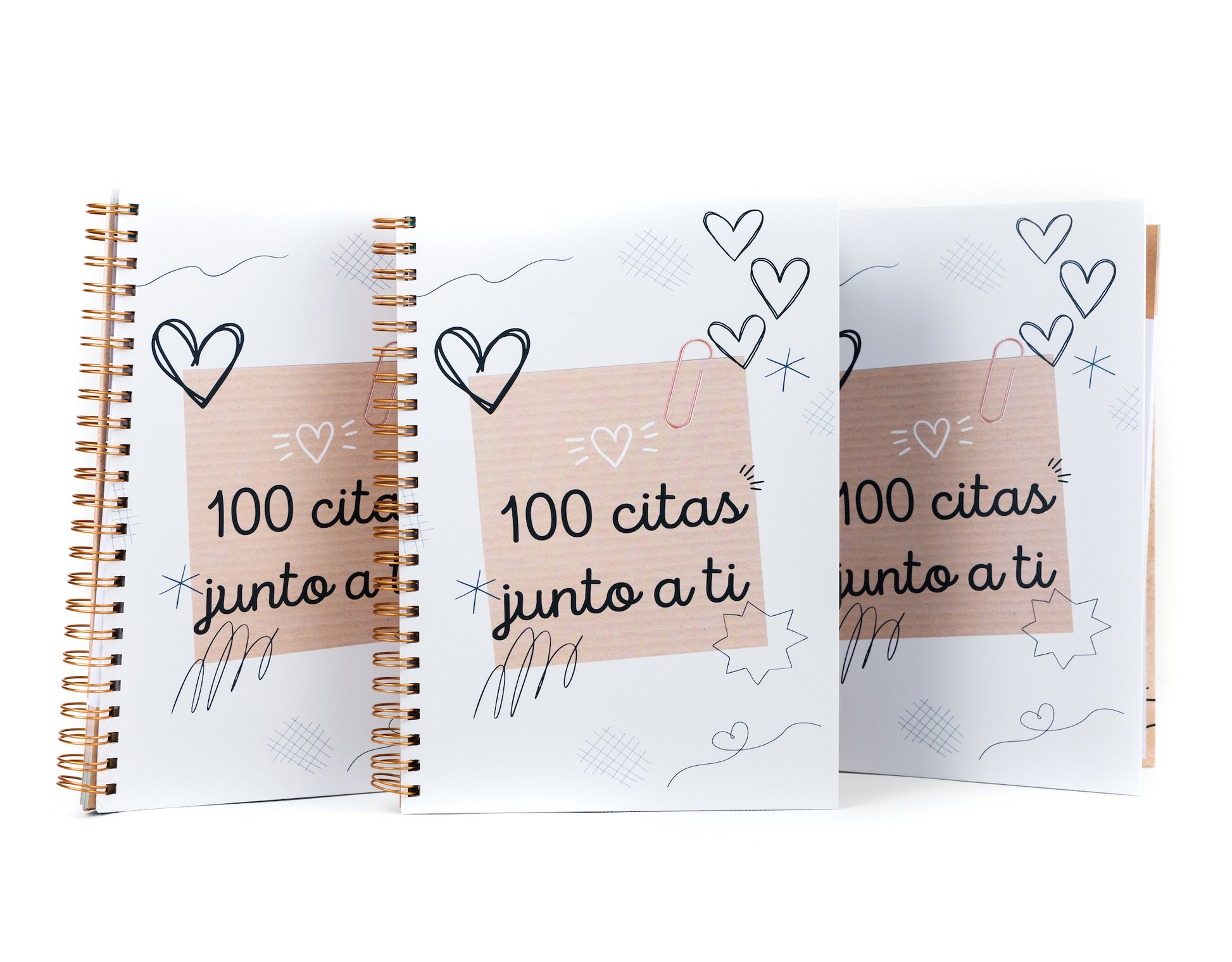100 CITAS JUNTO A TI ! HERMOSO LIBRO IMPRESO. 