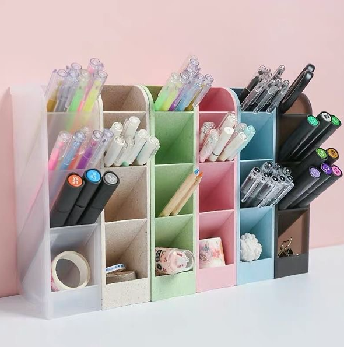 Portalápices rectangular colores