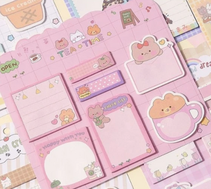 Set 140 Notas Adhesivas Post It Colores