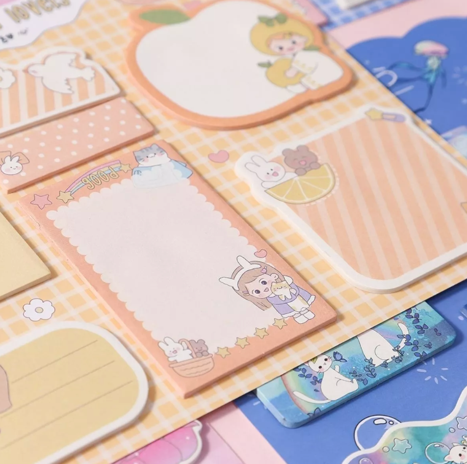 Set 140 Notas Adhesivas Post It Colores