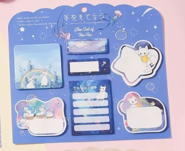 Set 140 Notas Adhesivas Post It Colores