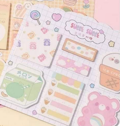 Set 140 Notas Adhesivas Post It Colores