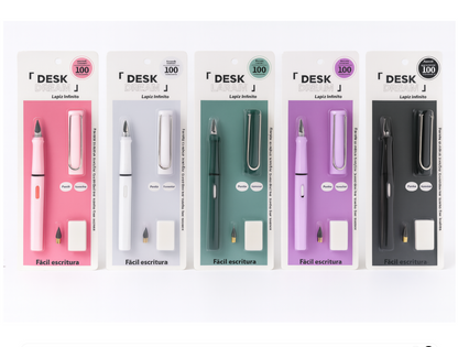 Set Lápiz Infinito + goma + repuesto Desk Dream