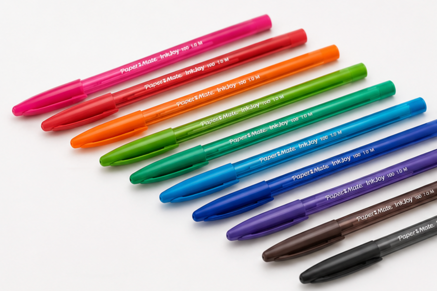 Set 40 bolígrafos Inkjoy Paper Mate 100ST punta media colores surtidos