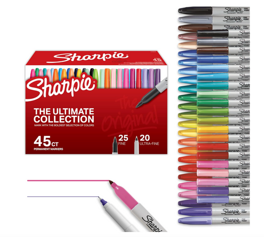 Marcador Sharpie Ultimates 45 colores