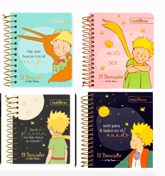 Cuadernos Mini Pocket El Principito