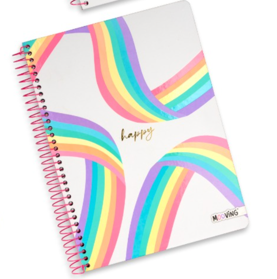 Cuadernos top Golden Rainbow Mooving