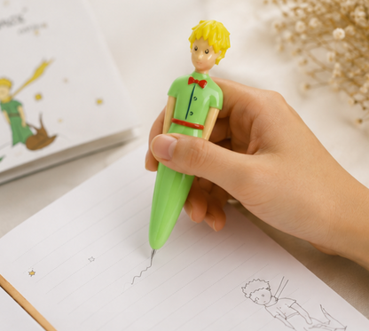 Lápiz El Principito pedestal 3D