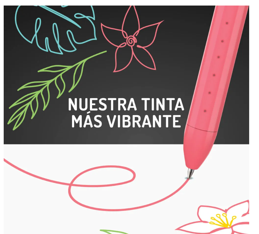 Bolígrafos Paper Mate de gel Inkjoy, paquete de 3 unidades
