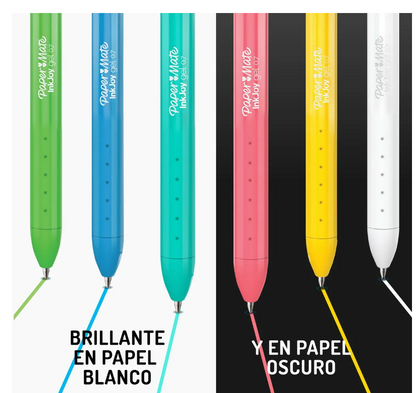Bolígrafos Paper Mate Inkjoy gel, paquete de 10 unidades