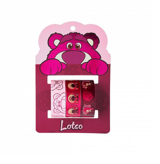 Mooving MAW "Lotso" Cinta Adhesiva "Washi Tape" 15mm x 3mts Blister x3