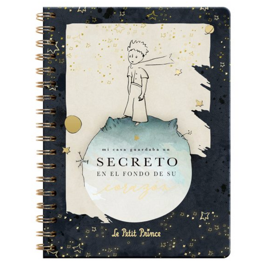 Libreta espiral – El Principito Hoja en blanco