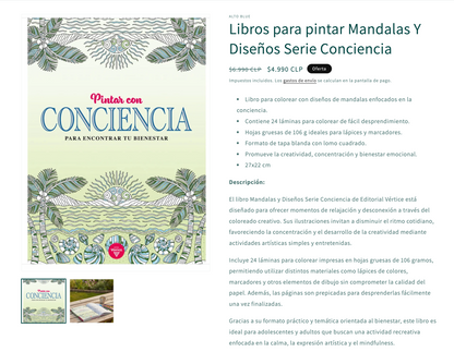 Promoción libros mandalas