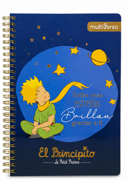 Cuadernos Univiversitario El Principito 100 Hojas Cuadro 7mm