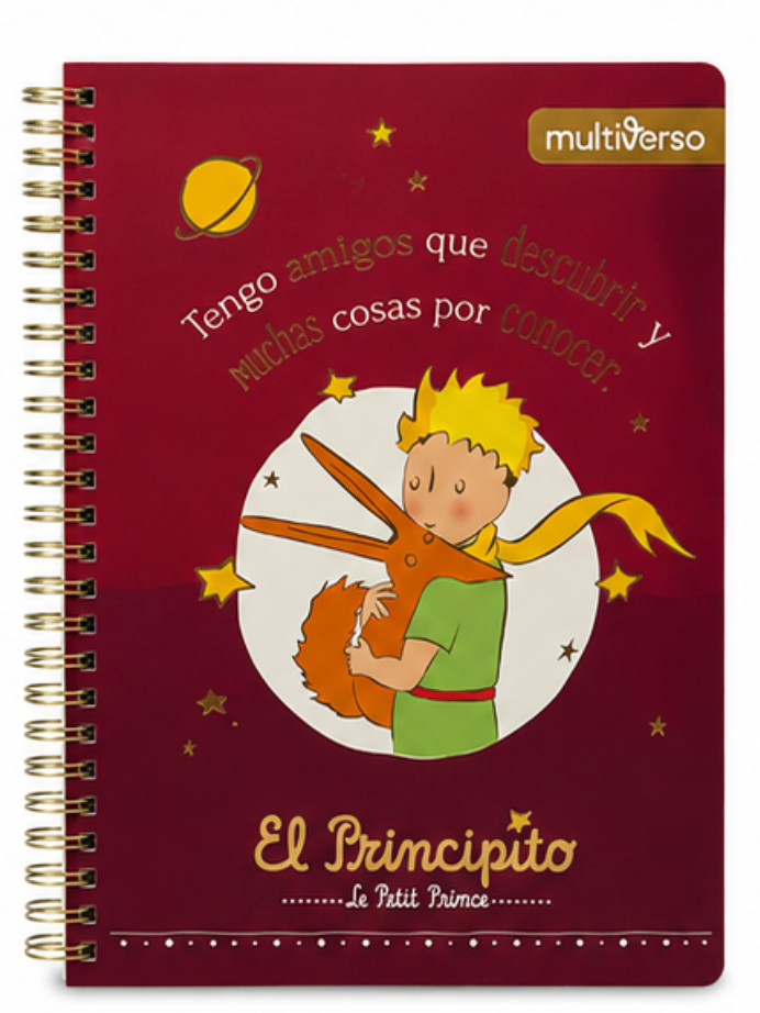 Cuadernos Univiversitario El Principito 100 Hojas Cuadro 7mm