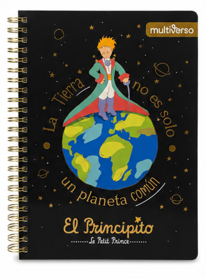 Cuadernos Univiversitario El Principito 100 Hojas Cuadro 7mm