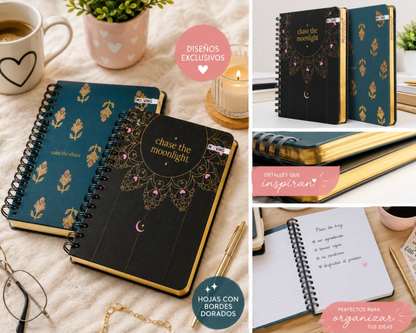 CUADERNO POCKET PREMIUM BOHO Turquesa