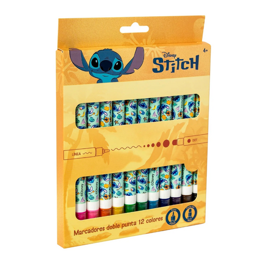 Marcadores Doble Punta Artel Diseño Stitch