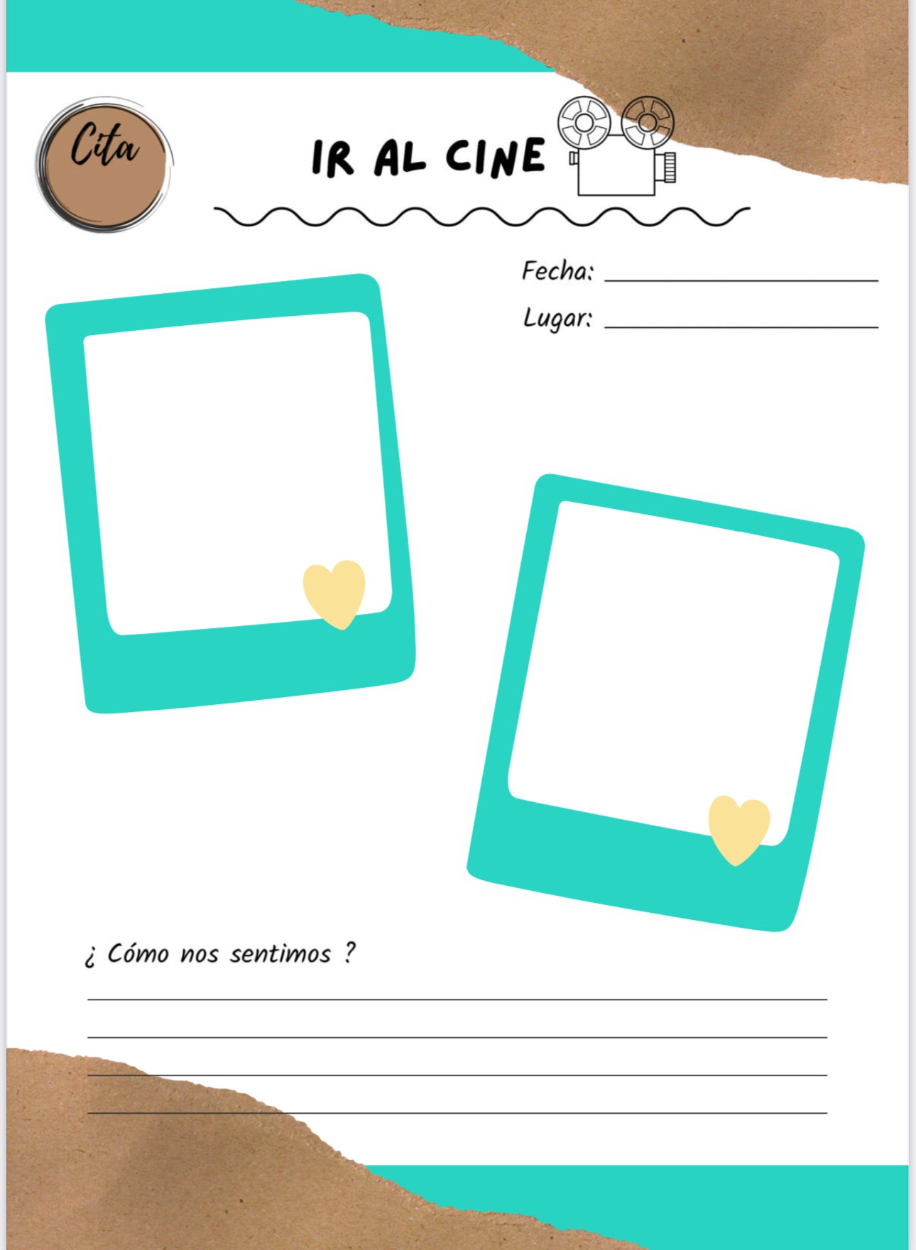 100 CITAS JUNTO A TI ! HERMOSO LIBRO IMPRESO. 